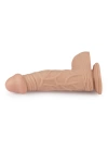 22 cm Realistik Vantuzlu Anal Vajinal Dildo Penis