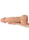 Wossi 22 cm Realistik Vantuzlu Anal Vajinal Dildo Penis