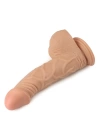 Wossi 22 cm Realistik Vantuzlu Belden Bağlamalı Anal Vajinal Dildo Penis