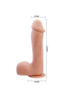 Wossi 22,2 cm Realistik Vantuzlu Dildo Penis - Johnson