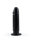 22,5 Cm Siyah Yumuşak Kalın Anal Dildo