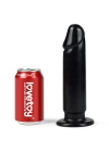 22,5 Cm Siyah Yumuşak Kalın Anal Dildo