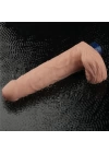 Wossi 22.6 cm USB Şarjlı Yeni Nesil Realistik Titreşimli Ten Dildo Penis