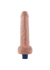 Wossi 22.6 cm USB Şarjlı Yeni Nesil Realistik Titreşimli Ten Dildo Penis