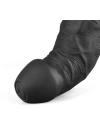 Wossi 22.6 cm USB Şarjlı Yeni Nesil Realistik Titreşimli Zenci Dildo Penis