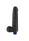 22.6 cm USB Şarjlı Yeni Nesil Realistik Titreşimli Zenci Dildo Penis