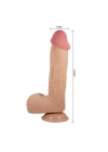 23,4 cm Çift Katmanlı Gerçekçi Dildo Penis