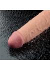 23.7 cm USB Şarjlı Yeni Nesil Realistik Testissiz Titreşimli Ten Dildo Penis