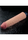 23.7 cm USB Şarjlı Yeni Nesil Realistik Testissiz Titreşimli Ten Dildo Penis