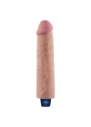 23.7 cm USB Şarjlı Yeni Nesil Realistik Testissiz Titreşimli Ten Dildo Penis