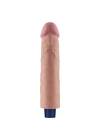 Wossi 23.7 cm USB Şarjlı Yeni Nesil Realistik Testissiz Titreşimli Ten Dildo Penis