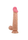 Wossi 24 cm Kıkırdak Yapılı Çift Katmanlı Gerçekçi Dildo Penis