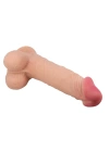 Wossi 24 cm Kıkırdak Yapılı Çift Katmanlı Gerçekçi Dildo Penis