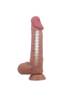 Wossi 24 cm Kıkırdak Yapılı Çift Katmanlı Gerçekçi Melez Dildo Penis