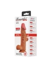 Wossi 24 cm Yeni Nesil Çift Katmanlı Realistik Vantuzlu Dildo Penis - Buraq