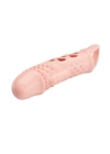 2,5 cm Dolgu Uzatmalı Titreşimli Penis Kılıfı Prezervatif Vibratör