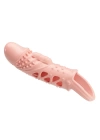 Wossi 2,5 cm Dolgu Uzatmalı Titreşimli Penis Kılıfı Prezervatif Vibratör