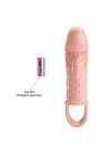 Wossi 2,5 cm Dolgu Uzatmalı Titreşimli Penis Kılıfı Prezervatif Vibratör