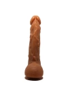 25,2 cm Realistik Vantuzlu Melez Dildo Penis - Jason