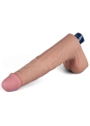 25.3 cm USB Şarjlı Yeni Nesil Realistik Titreşimli Ten Dildo Penis