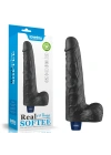 25.3 cm USB Şarjlı Yeni Nesil Realistik Titreşimli Zenci Dildo Penis