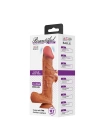 Wossi 26 cm Çift Katmanlı Gerçekçi Titreşimli Dildo Vibratör Penis - Bergrisi
