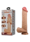 26 cm Kıkırdak Yapılı Çift Katmanlı Gerçekçi Dildo Penis
