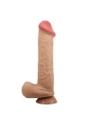 26 cm Kıkırdak Yapılı Çift Katmanlı Gerçekçi Dildo Penis