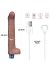 Wossi 26.5 cm USB Şarjlı Yeni Nesil Realistik Titreşimli Dildo Penis