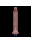 Wossi 26.5 cm USB Şarjlı Yeni Nesil Realistik Titreşimli Dildo Penis