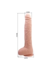 27 cm Belden Bağlamalı Büyük Boy Realistik Vantuzlu Dildo Penis - Dick