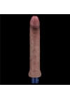 Wossi 27 cm USB Şarjlı Yeni Nesil Realistik Titreşimli Dildo Penis