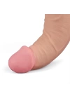 Wossi 27.2 cm USB Şarjlı Yeni Nesil Realistik Titreşimli Ten Dildo Penis