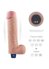 Wossi 27.2 cm USB Şarjlı Yeni Nesil Realistik Titreşimli Ten Dildo Penis