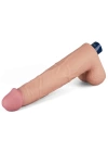 Wossi 27.2 cm USB Şarjlı Yeni Nesil Realistik Titreşimli Ten Dildo Penis