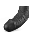27.2 cm USB Şarjlı Yeni Nesil Realistik Titreşimli Zenci Dildo Penis