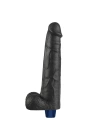 27.2 cm USB Şarjlı Yeni Nesil Realistik Titreşimli Zenci Dildo Penis