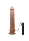 28 cm Titreşimli Gerçekçi Kalın Dildo Penis - Dick