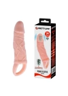 Wossi 3 cm Dolgu Uzatmalı Titreşimli Penis Kılıfı Prezervatif Vibratör