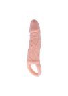Wossi 3 cm Dolgu Uzatmalı Titreşimli Penis Kılıfı Prezervatif Vibratör