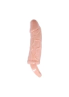 3 cm Dolgu Uzatmalı Titreşimli Penis Kılıfı Prezervatif Vibratör