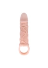 Wossi 3 cm Dolgulu Penis Kılıfı Uzatmalı Prezervatif Dildo
