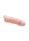Wossi 3 cm Dolgulu Penis Kılıfı Uzatmalı Prezervatif Dildo