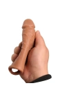 Wossi 3,5 cm Dolgulu Realistik Penis Kılıfı