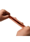 3,5 cm Dolgulu Realistik Penis Kılıfı