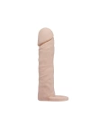 Wossi 4 cm Dolgulu Realistik Uzatmalı Penis Kılıfı Dildo Ten Rengi Penis