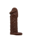 Wossi 4 cm Uzatmalı Damarlı Penis Kılıfı
