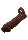 Wossi 4 cm Uzatmalı Damarlı Penis Kılıfı