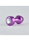 Wossi 8 cm Lüks Alüminyum Rosebud Metal Anal Plug