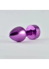 Wossi 8 cm Lüks Alüminyum Rosebud Metal Anal Plug
